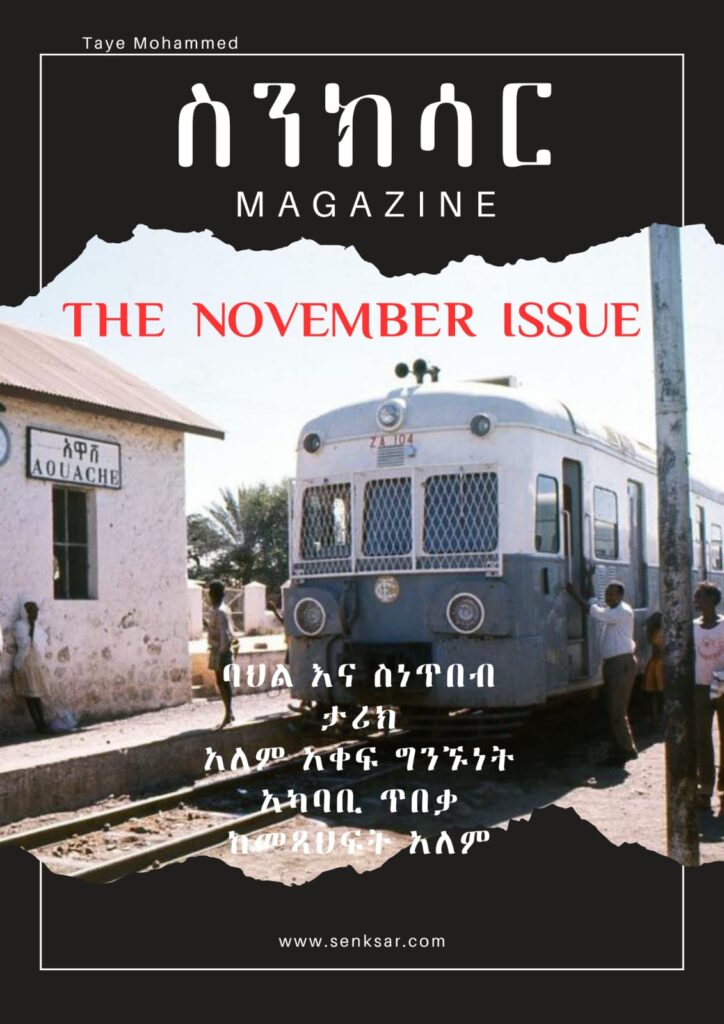ስንክሳር የኖቬምበር እትም Senksar November Edition